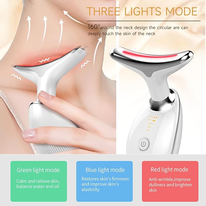 3 In 1 LED Face Massager